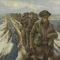 Infantry, near Nijmegen, Holland