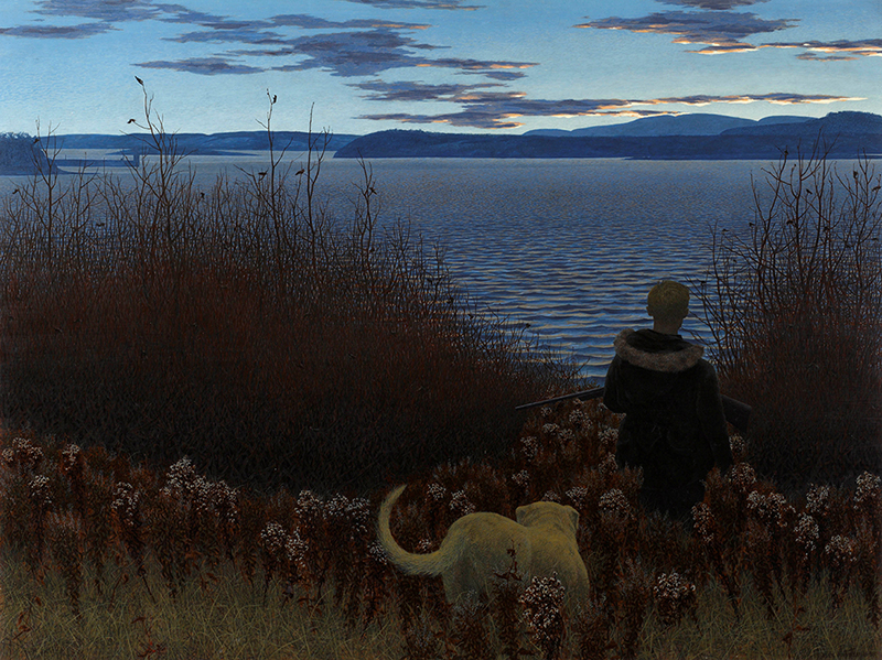 Dog, Boy, and St. John River