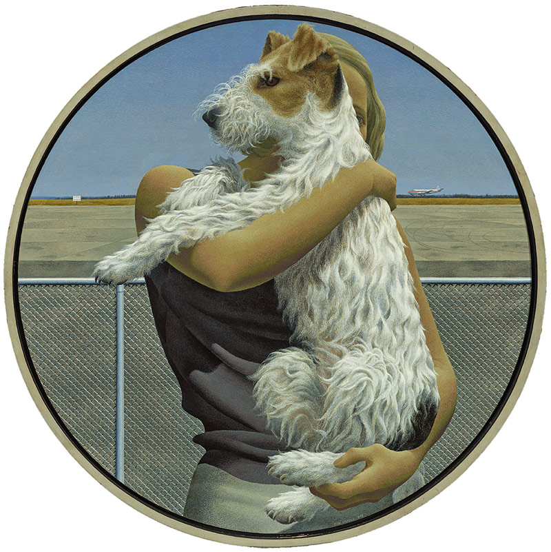 Woman and Terrier