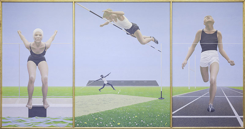 Athletes Mural